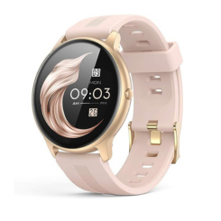 AGPTEK Rose Gold Smart Tracker Watch