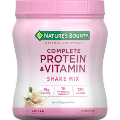 Nature's Bounty Vanilla Whey Protein Powder
