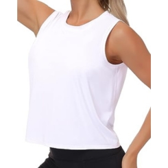 The Gym People’s White Workout Top