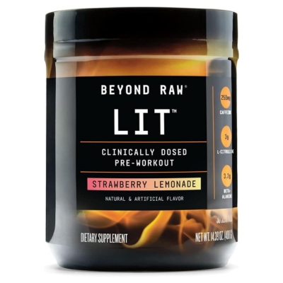 Beyond Raw Lit Pre Workout Powder