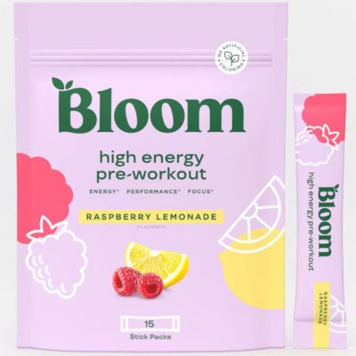 Bloom Nutrition Pre Workout Snacks